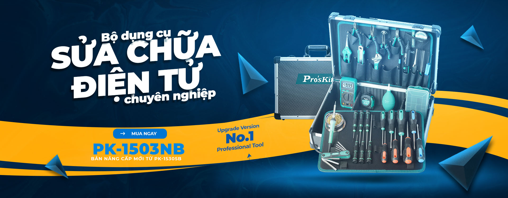 Bộ dụng cụ 41 chi tiết Pro'skit PK-1305NB