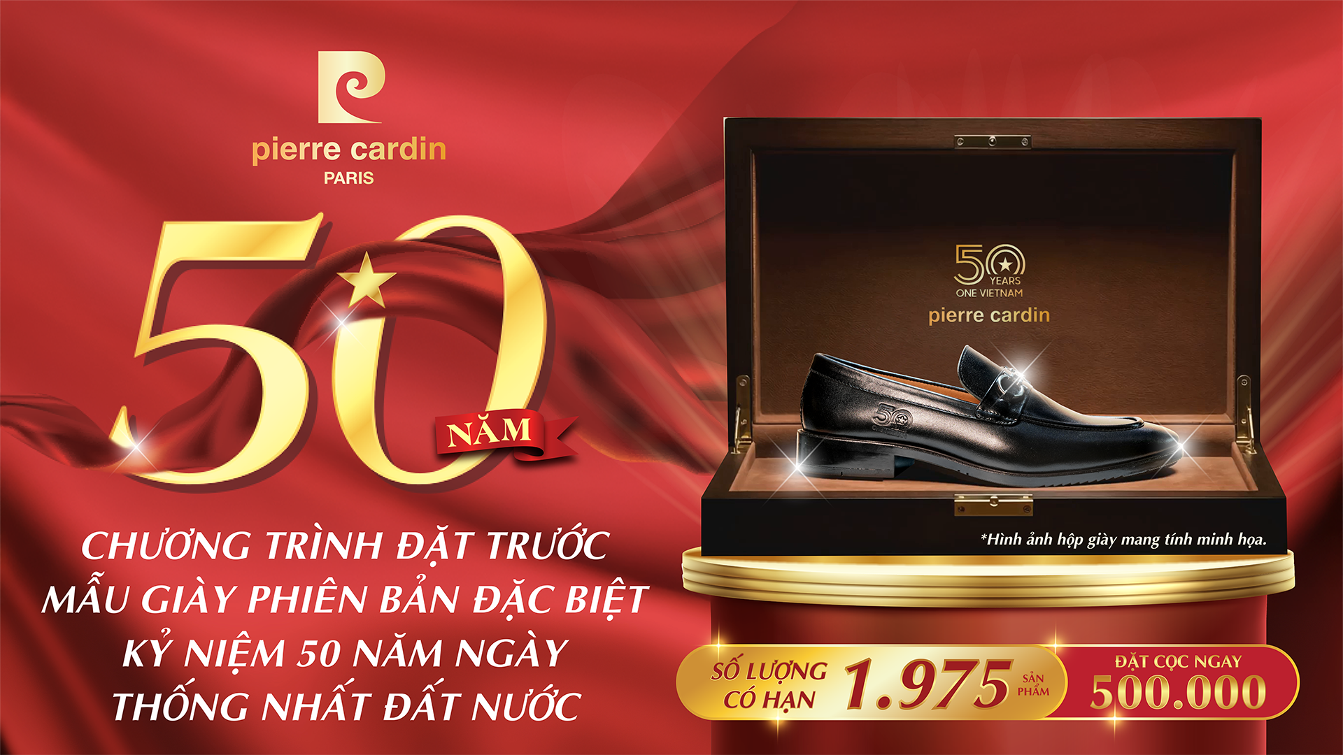 Pierre Cardin Paris Vietnam | PHIÊN BẢN ĐẶC BIỆT KỶ NIỆM 50 NẮM THỐNG NHẤT ĐẤT NƯỚC (1975 - 2025)