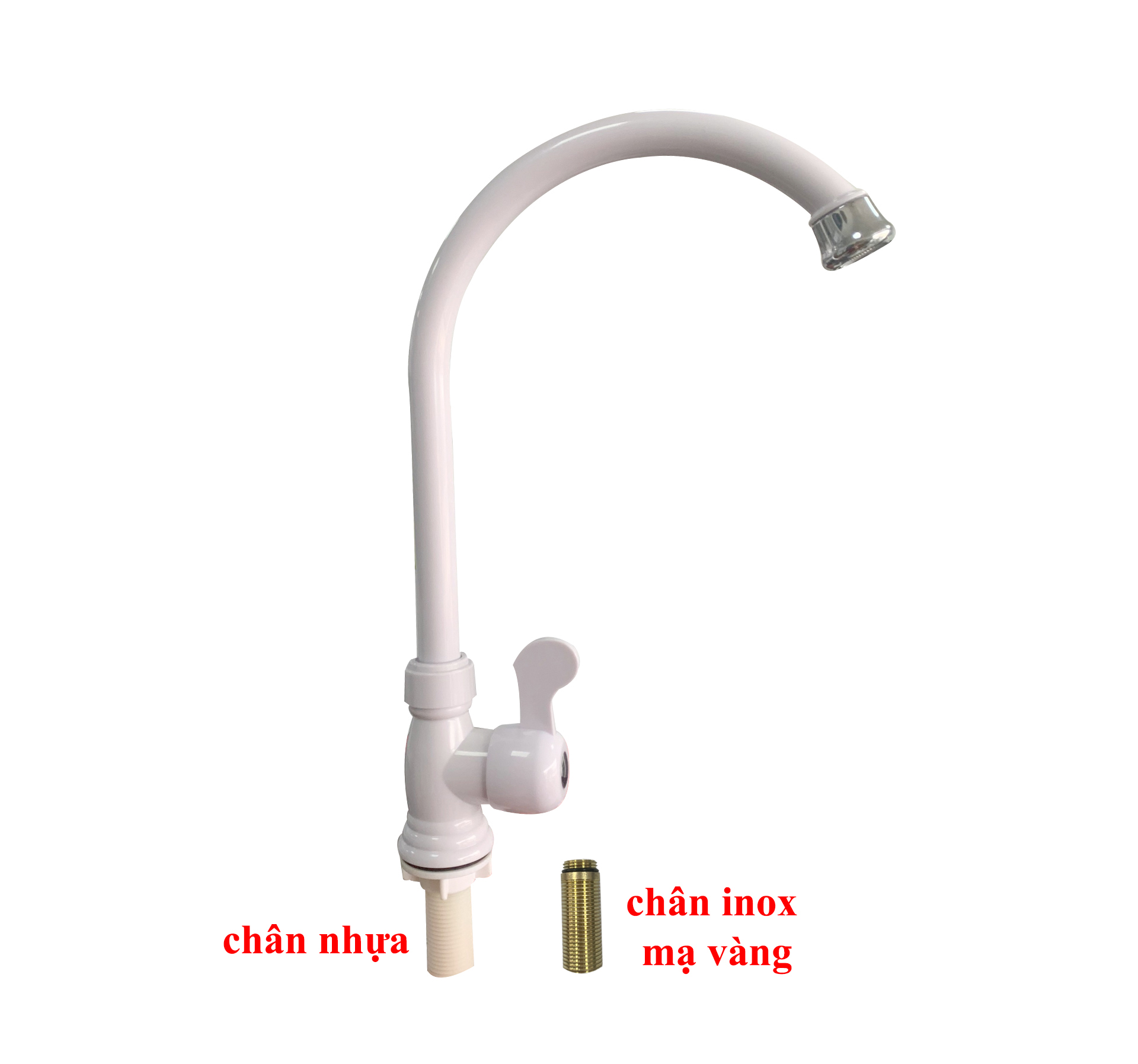 Vòi chén nhựa