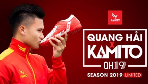 Ra mắt mẫu giày QH19 - hợp tác cùng tuyển thủ Nguyễn Quang Hải
