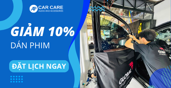 Dán phim cách nhiệt ô tô