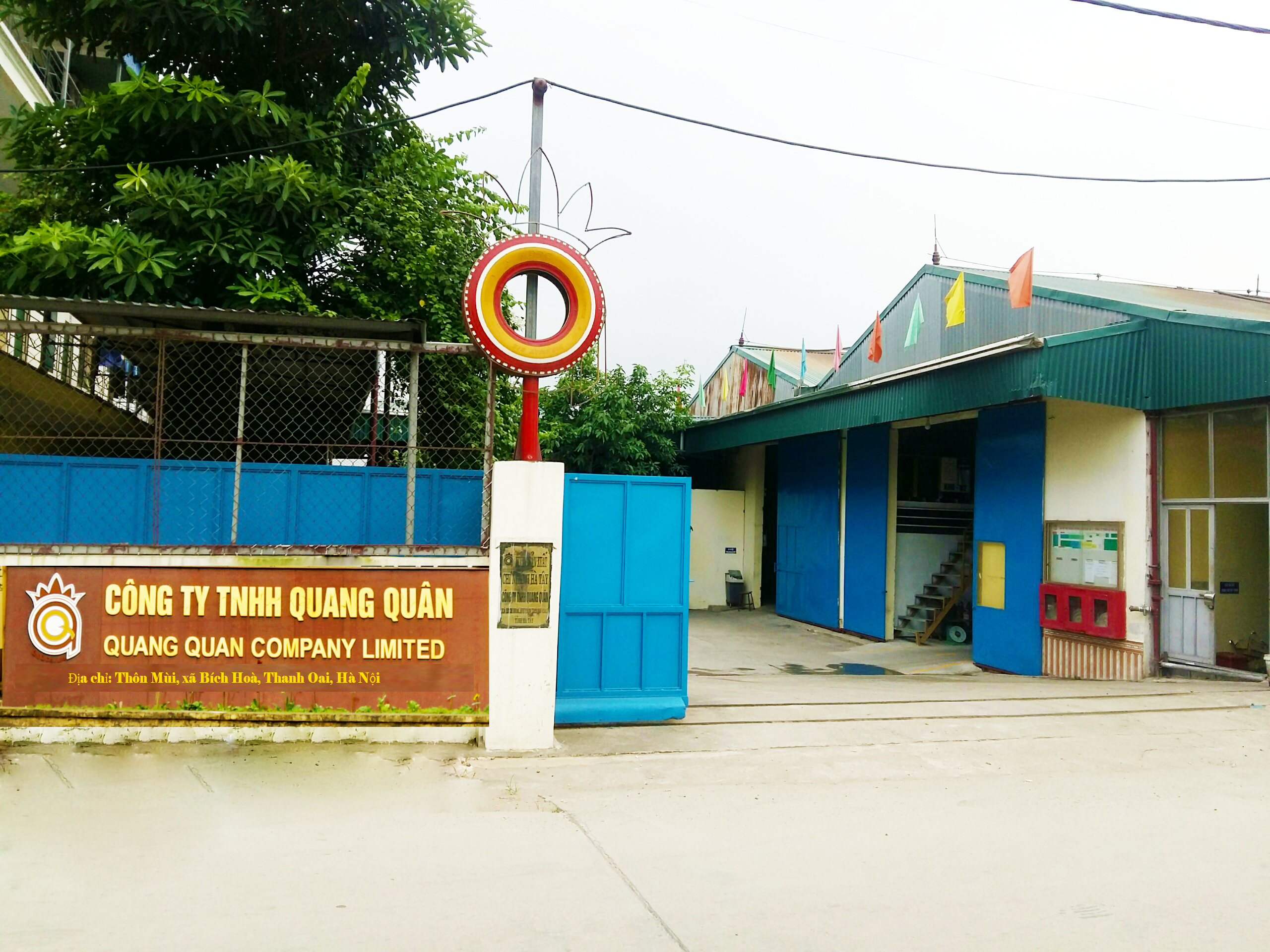 Công ty TNHH Quang Quân - Hà Tây - Thôn Mùi, Xã Bích Hoà, huyện Thanh Oai, Hà Nội