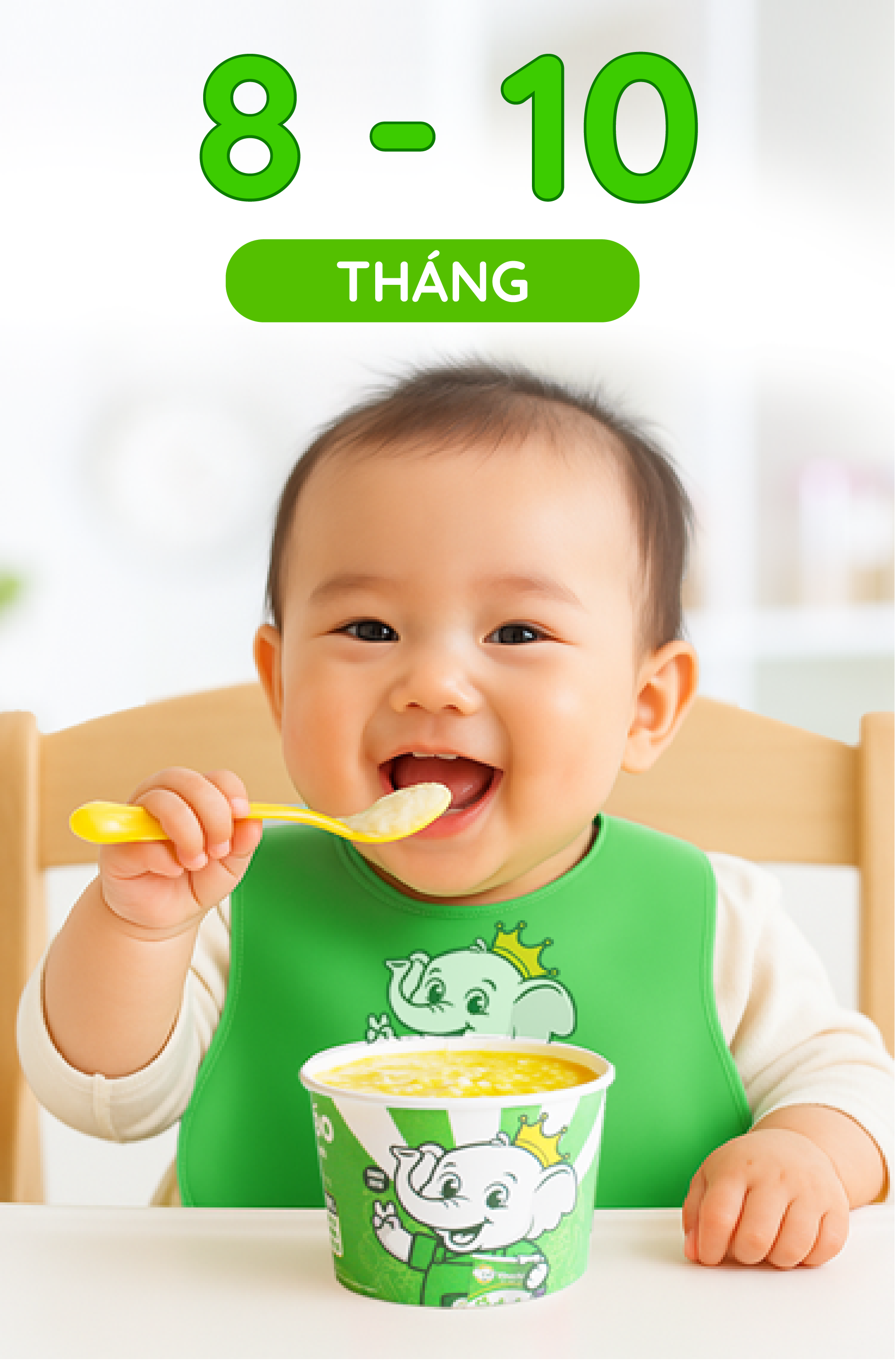 CÁC SẢN PHẨM PHÙ HỢP VỚI BÉ 8 - 10 THÁNG TUỔI