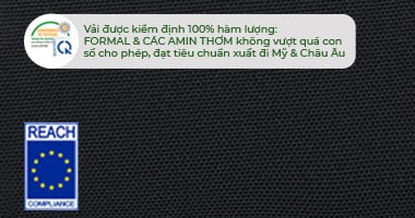 Vải tính năng vượt trội tăng tuổi thọ & độ bền.