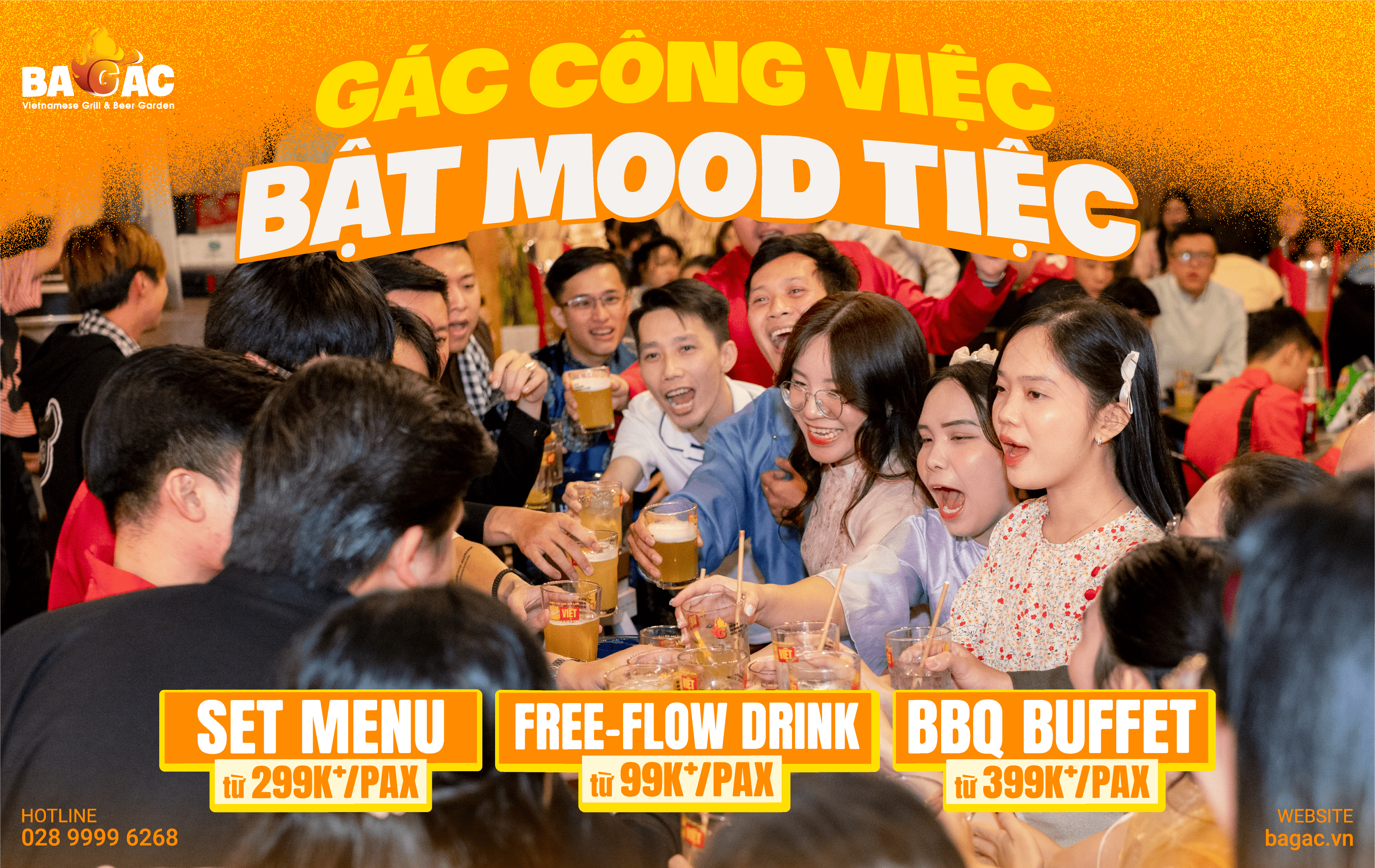 BA GÁC nướng & bia