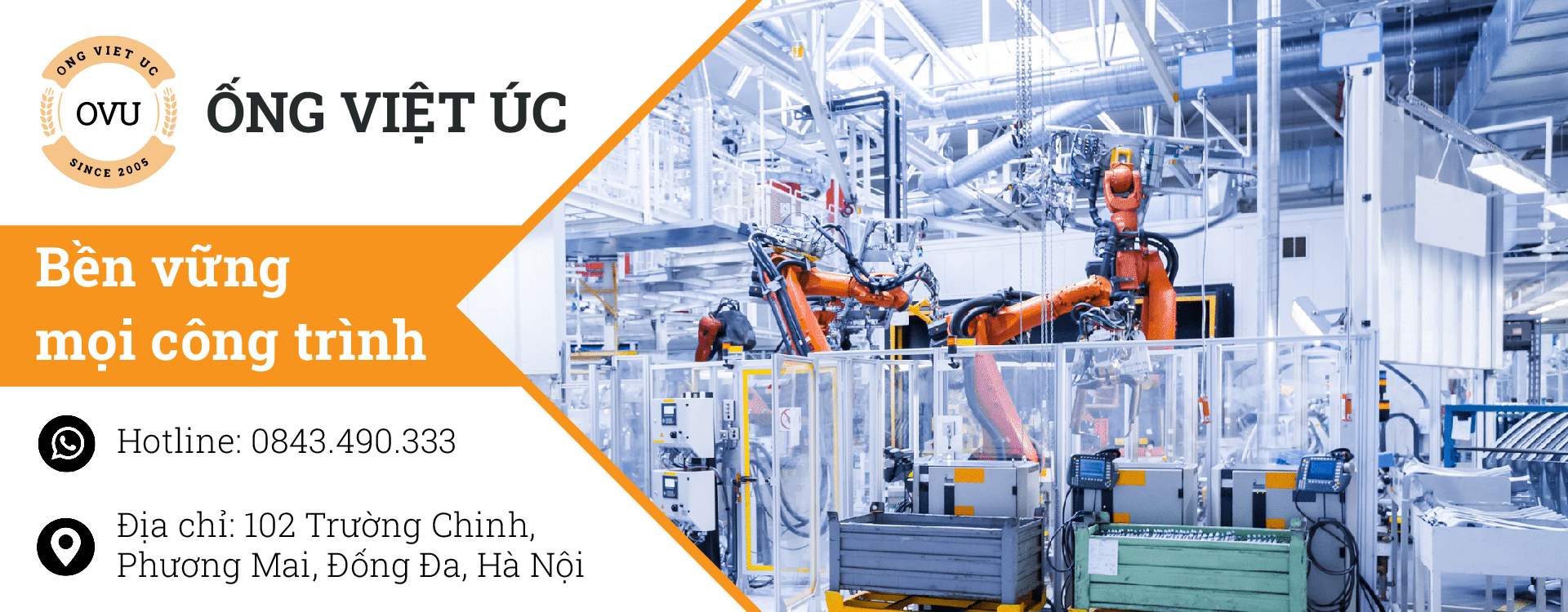 Ống Việt Úc - Sản xuất và phân phối ống công trình