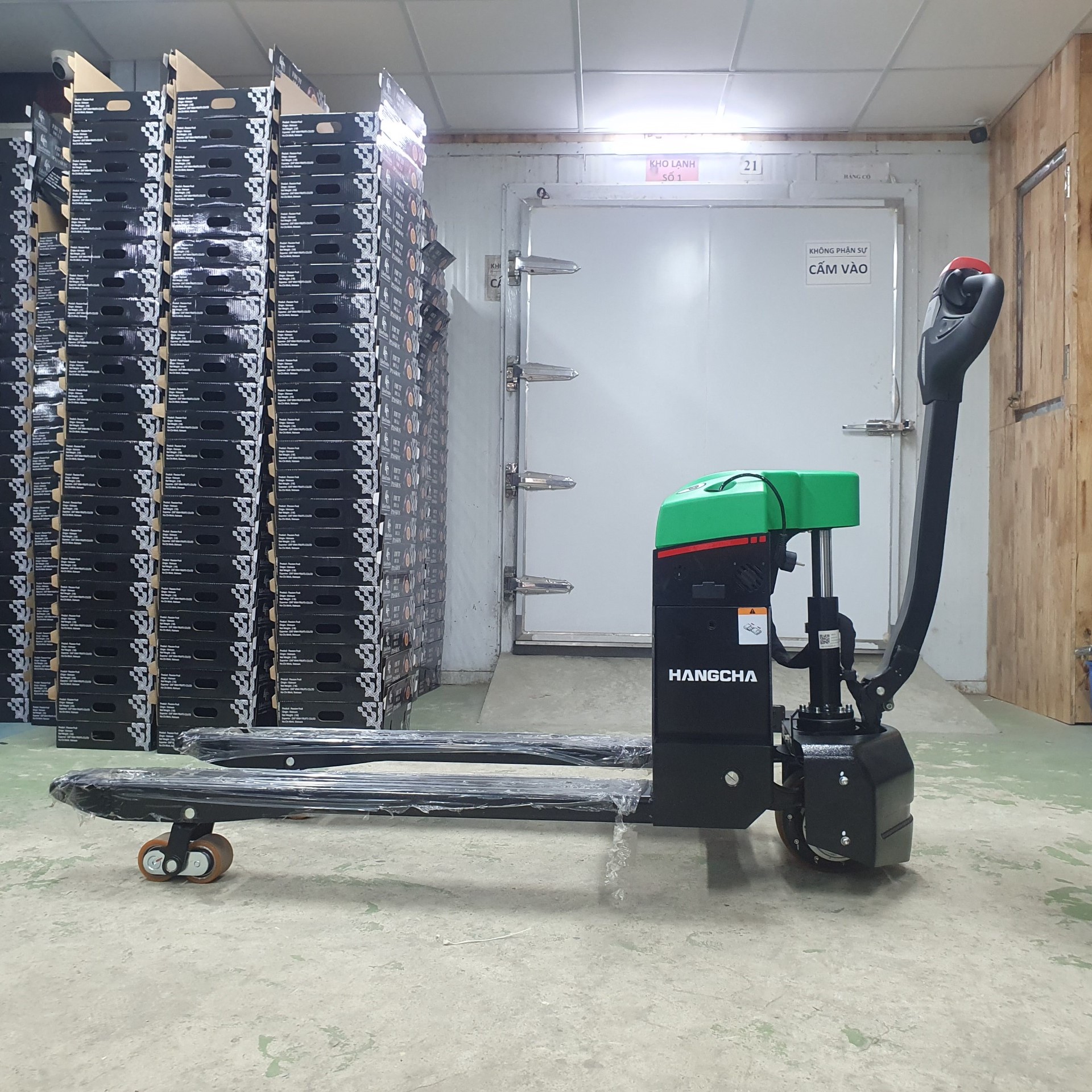 Xe nâng tay điện Lithium Hangcha