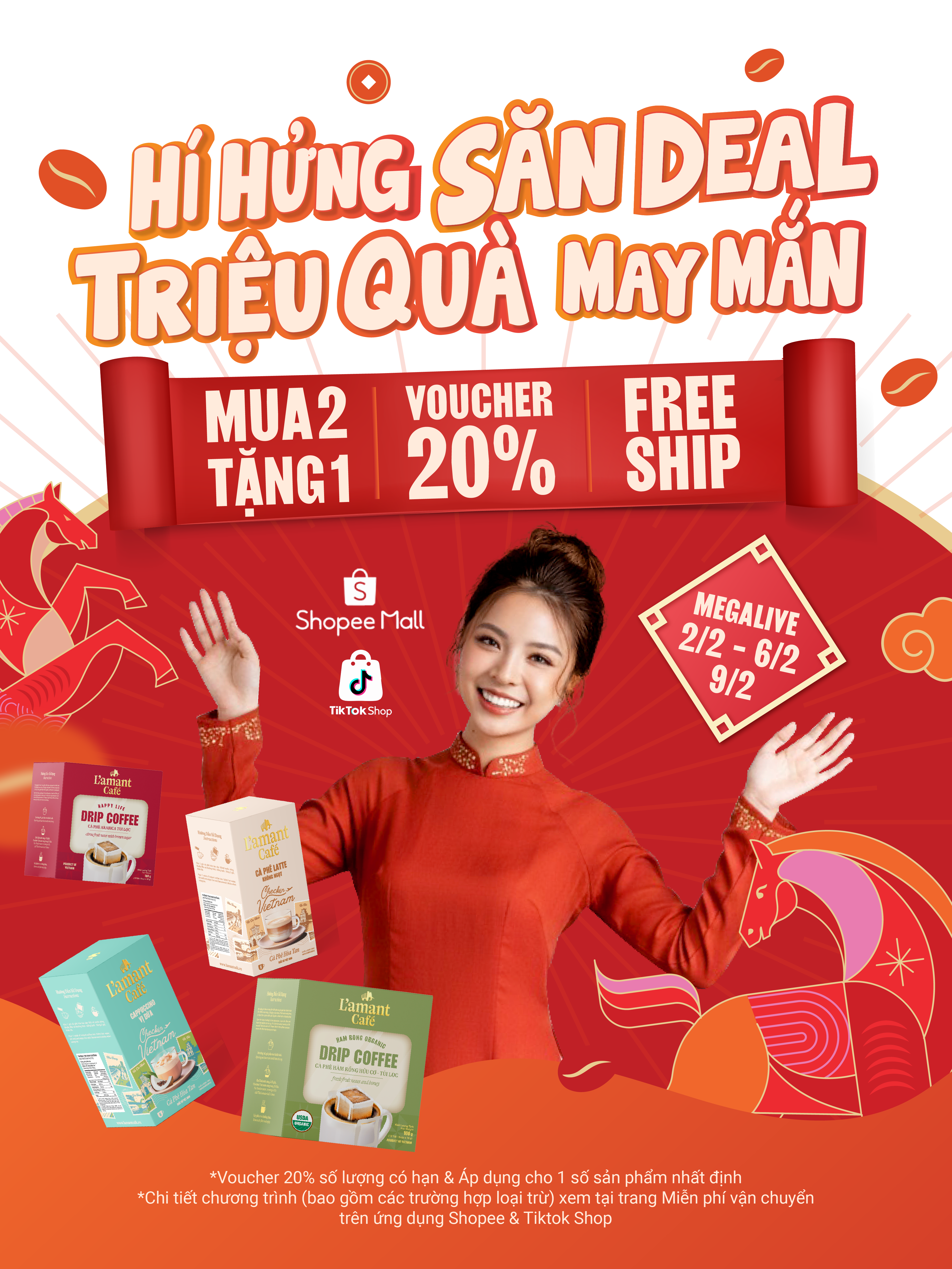 Các ưu đãi của L'amant Café