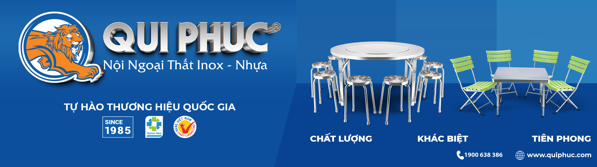 Nội Ngoại Thất Inox Nhựa - Qui Phúc - quiphuc.com