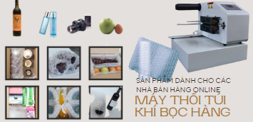 Máy thổi bóng khí đóng hàng