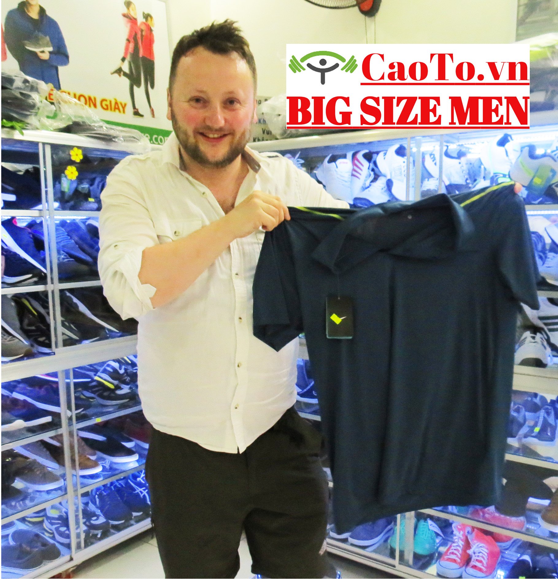 CAO TO BIG MEN Trung Tâm Giày Dép- Thời Trang Big Size Nam