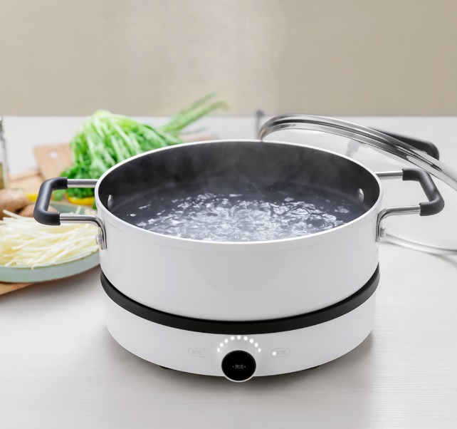 Chỉ 300k~ là sở hữu ngay nồi lẩu 1 ngăn xiaomi, làm nóng nhanh, tỏa nhiệt đều, lớp phủ chống dính hiệu quả và an toàn