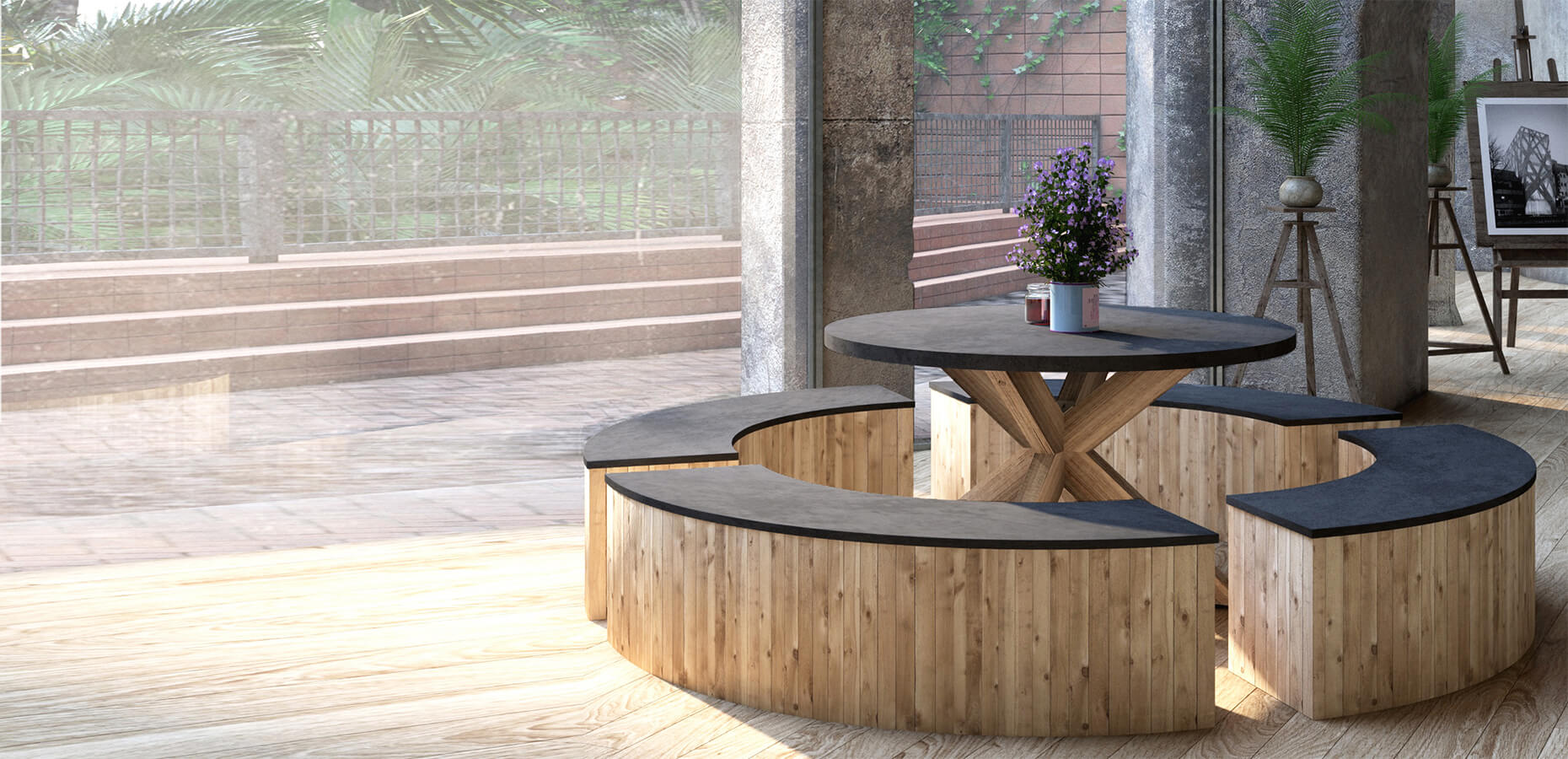 Nhà đẹp cùng CEMENT FIBER