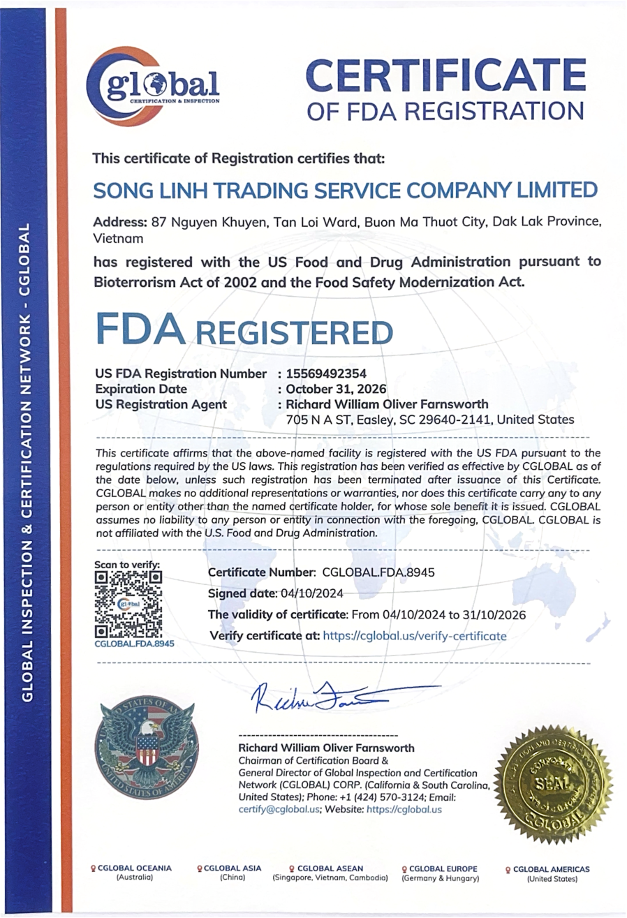 Chứng nhận FDA