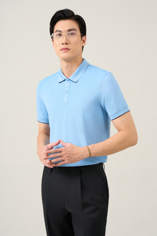 Áo phông nam May 10 mã 140124065FL SKY BLUE