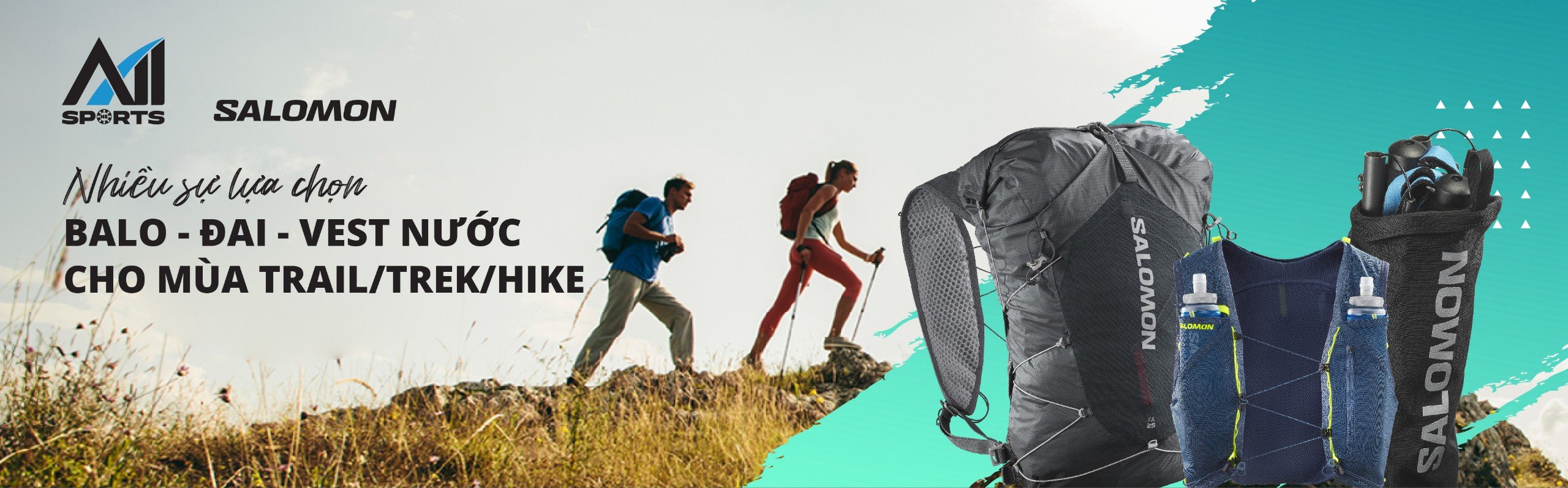 Balo - Đai - Vest Nước Salomon