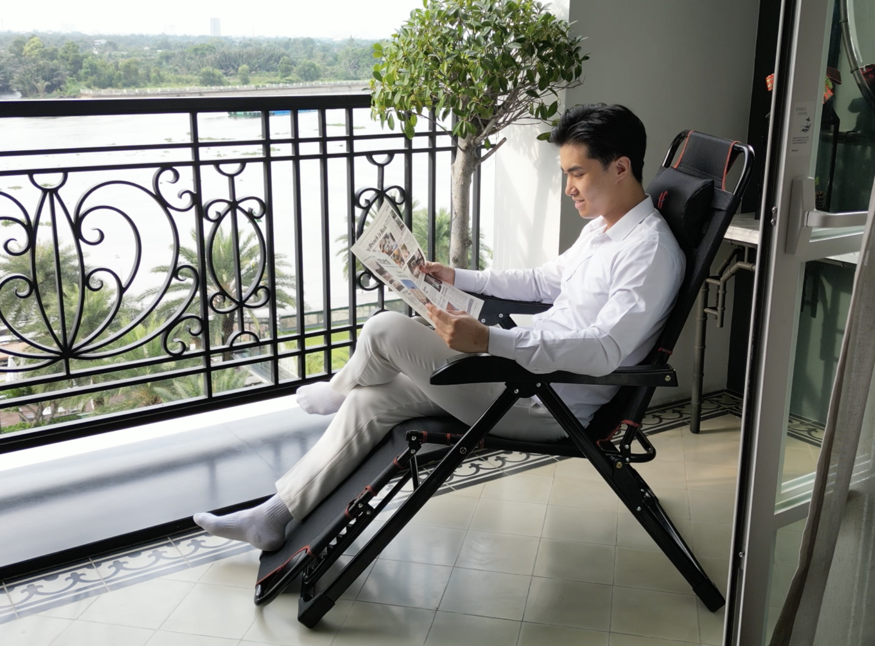 Ghế - Giường xếp thư giãn