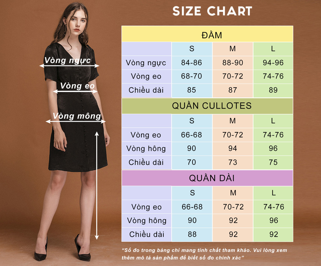 Hướng dẫn chọn size