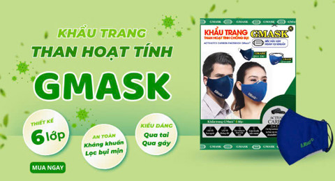 khẩu trang hoạt tính gmask