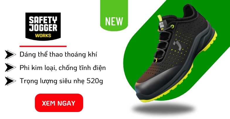 Giày bảo hộ Safety Jogger Modulo S1PS Low PERF