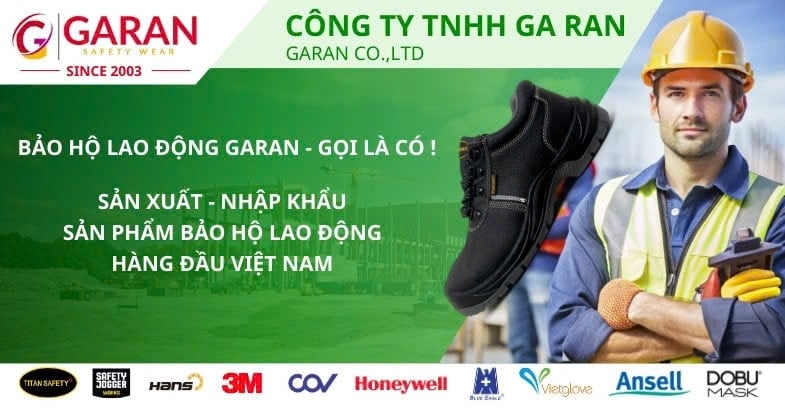 Kho giày và thiết bị bảo hộ lao động chính hãng, giá sỉ – Bảo Hộ GARAN