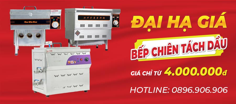 Bếp chiên tách dầu