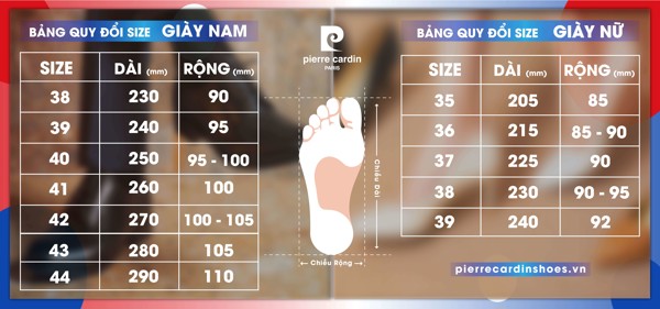 Hướng dẫn chọn size