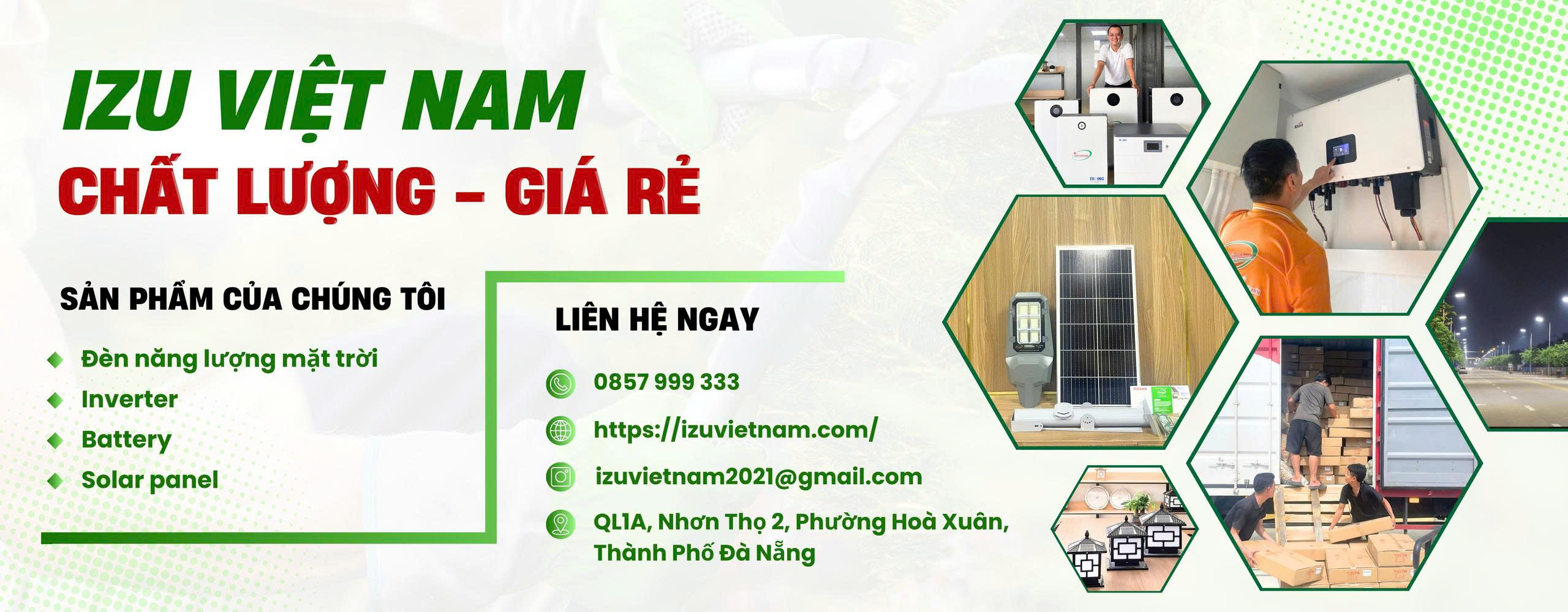 đèn năng lượng mặt trời izu