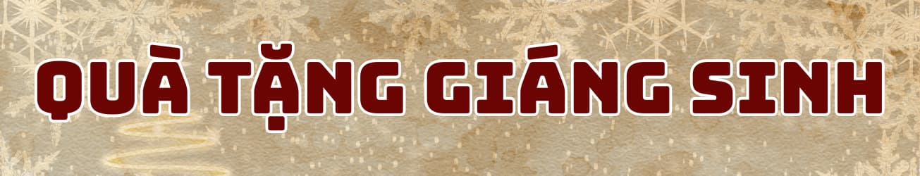 Quà tặng giáng sinh 2025