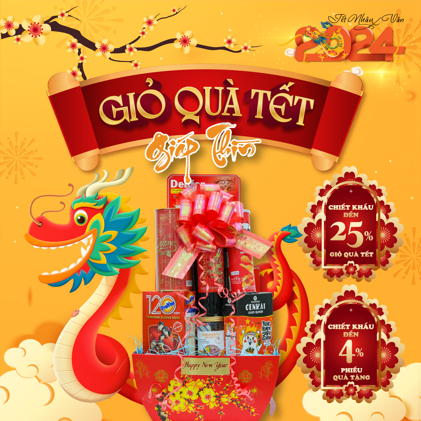 Giỏ Quà Tết 2024