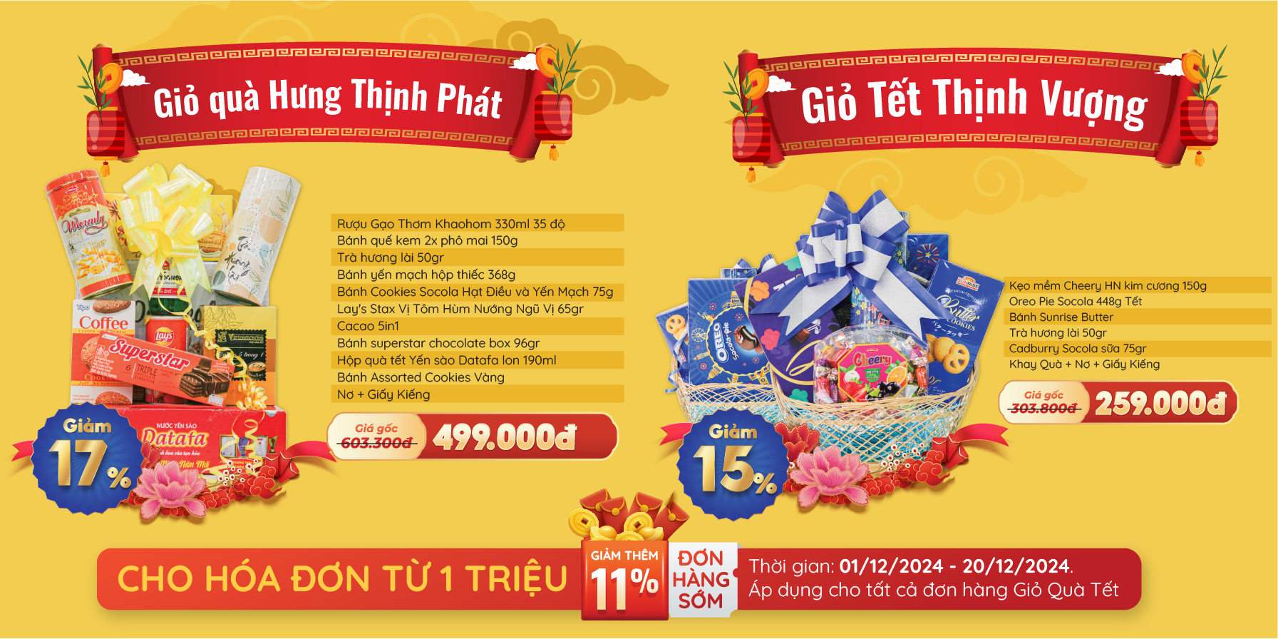 Giỏ Quà Tết 2024