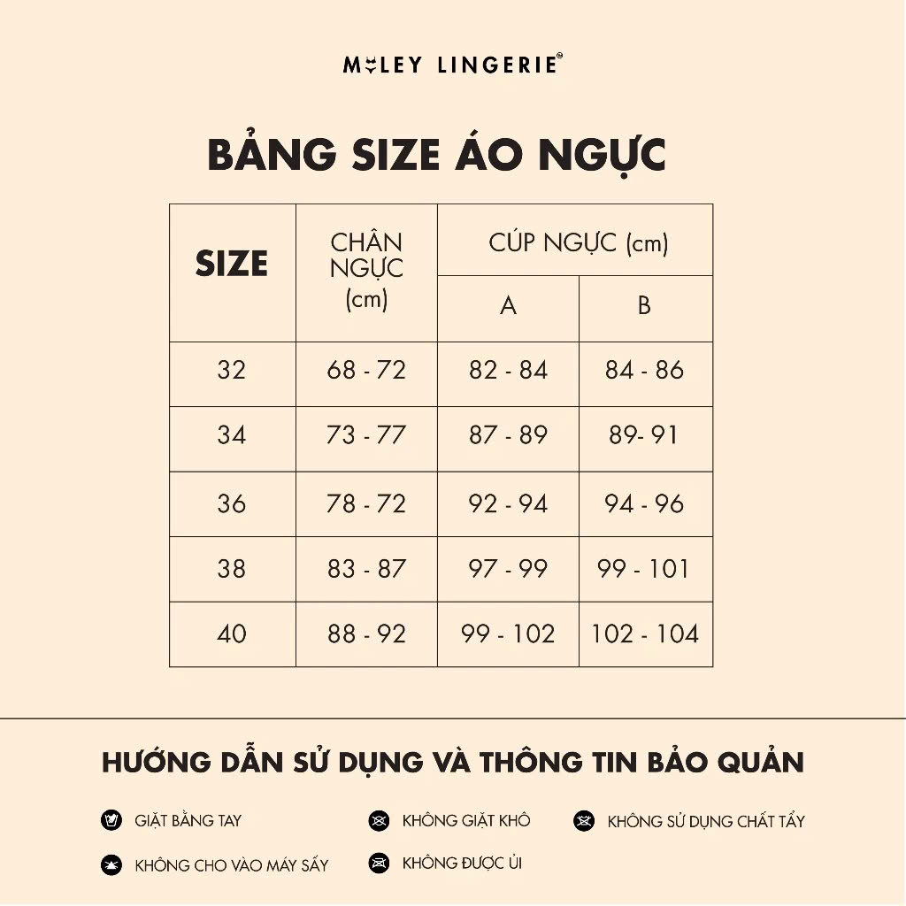Hướng dẫn chọn size