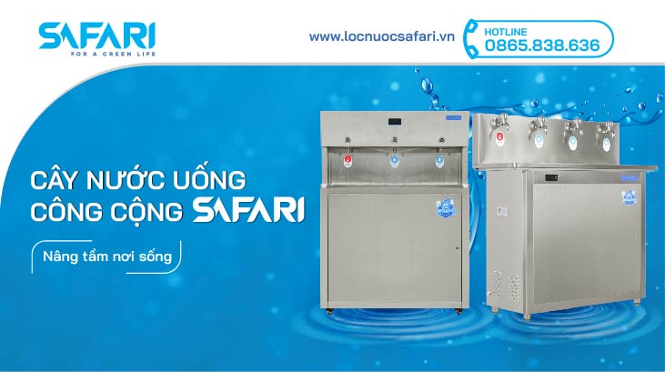 Máy lọc nước nóng lạnh công nghiệp SAFARI