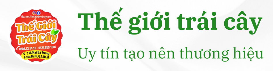 logo Thế Giới Trái Cây -Trái cây Việt nam loại 1 & nhập khẩu cao cấp