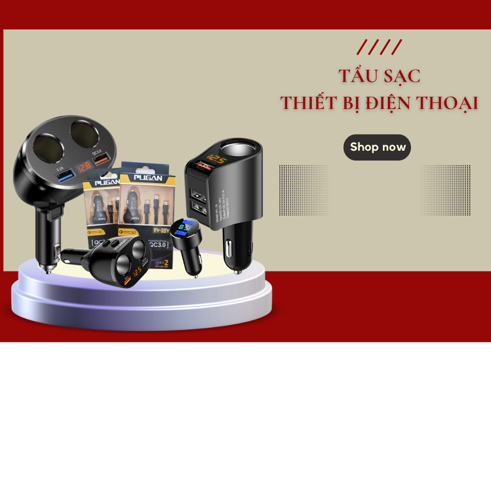 PHỤ KIỆN Ô TÔ DÙNG ĐIỆN