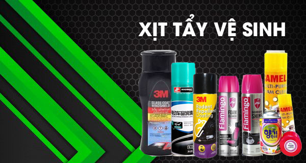 Xịt Tẩy Vệ Sinh Ô Tô