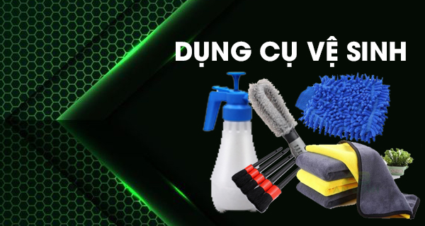 Dụng cụ vệ sinh xe