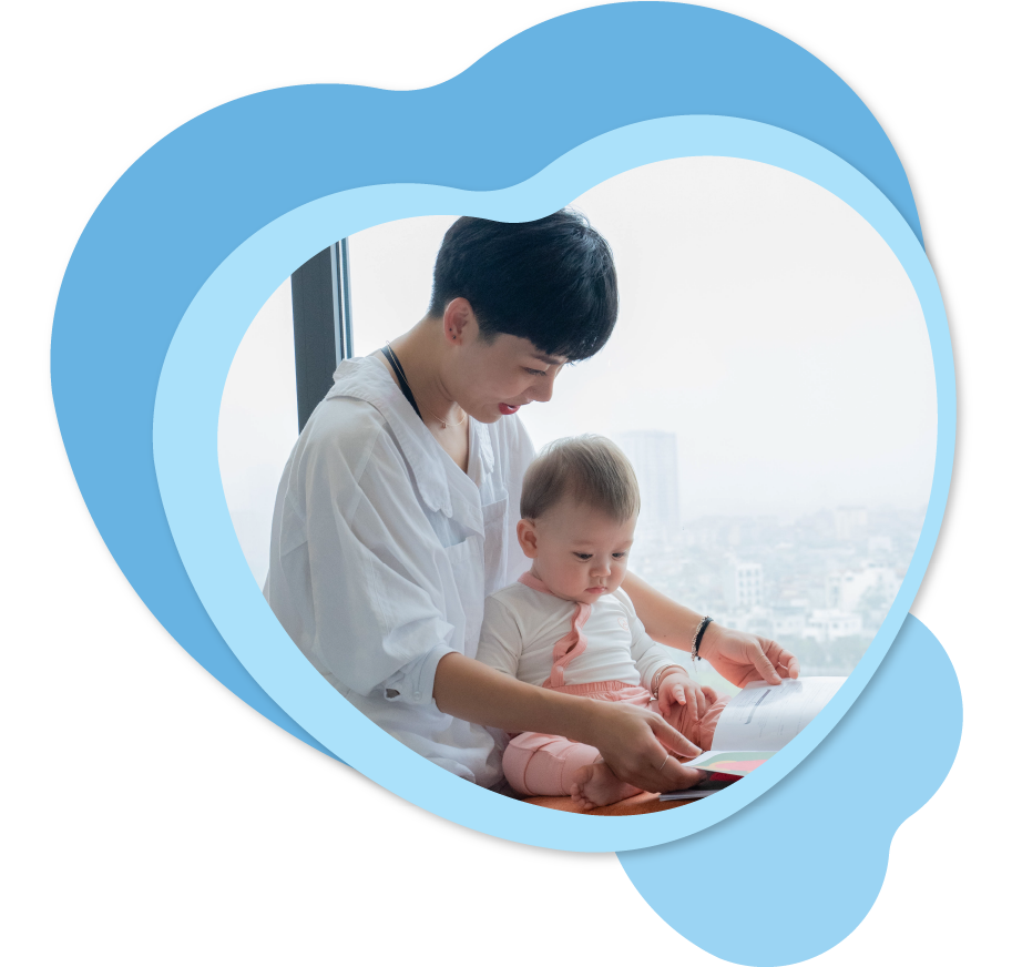 It's fun to touch BU Baby products for the first time