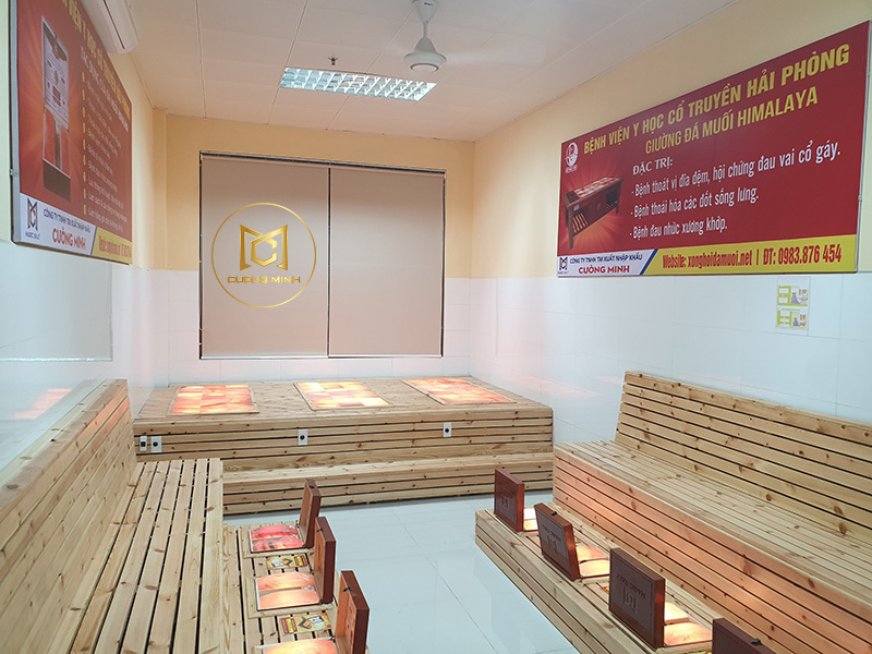 Thi công phòng xông khô hơi trị liệu cho viện y học cổ truyền