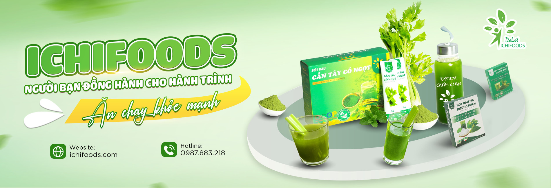 Bột cần tây cỏ ngọt