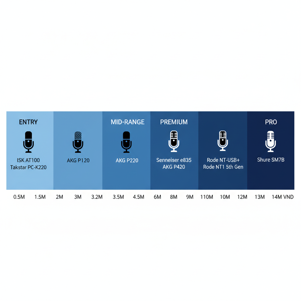 Top 10 micro livestream price tier chart