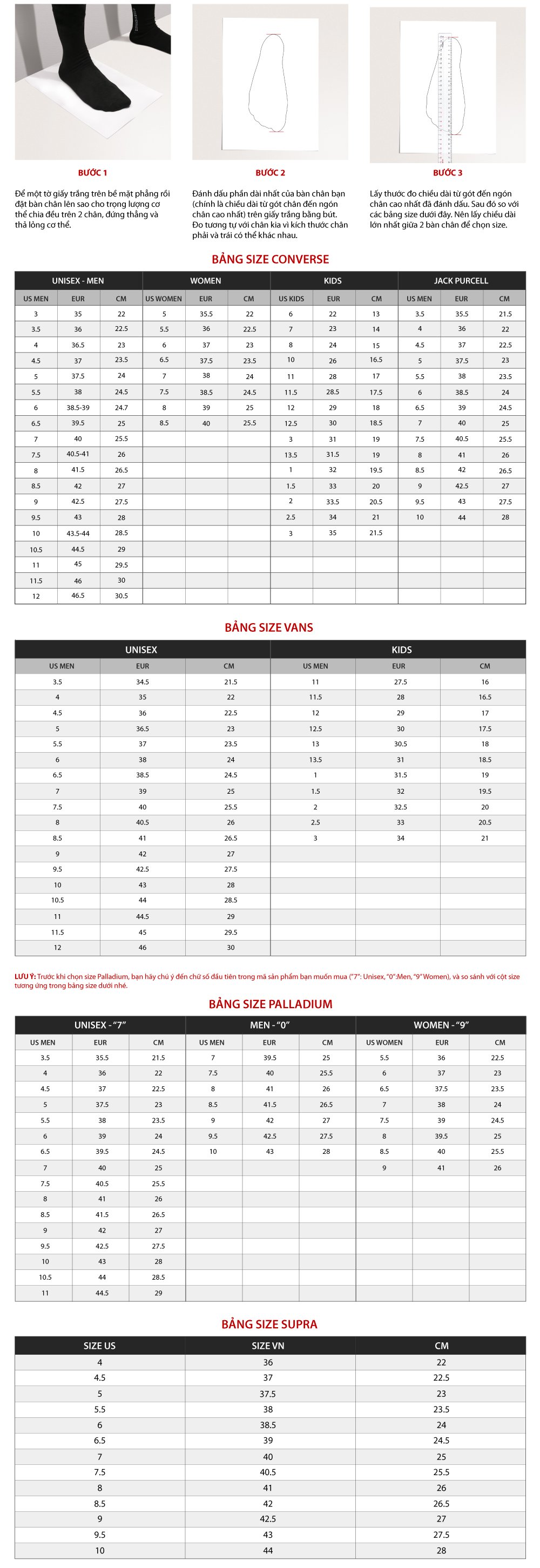 chuck 70 sizing guide