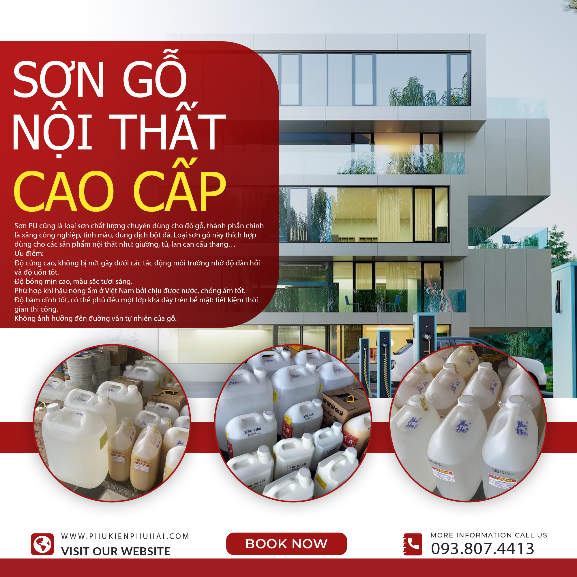Sơn Gỗ Cao Cấp