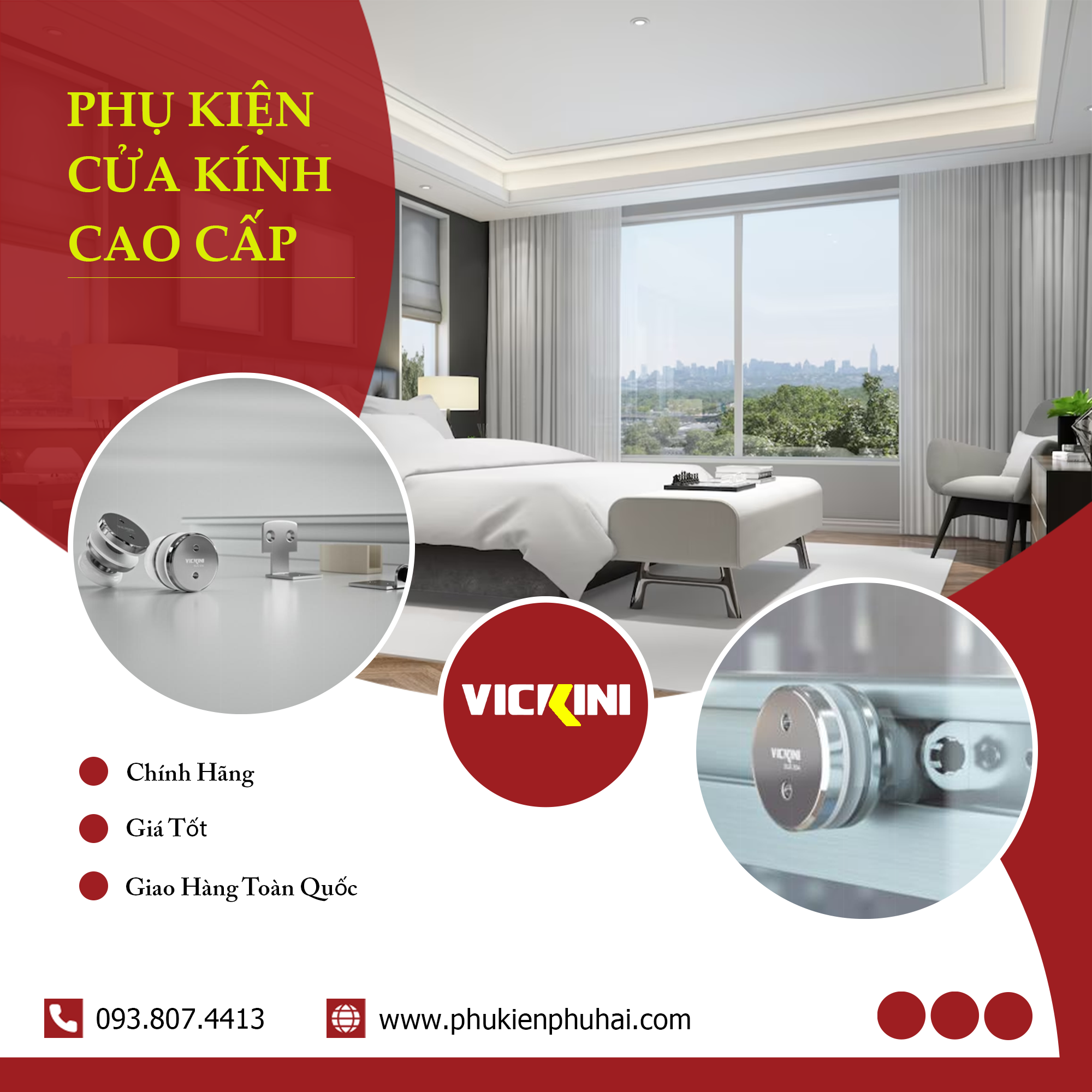 Phụ Kiện Cửa Kính