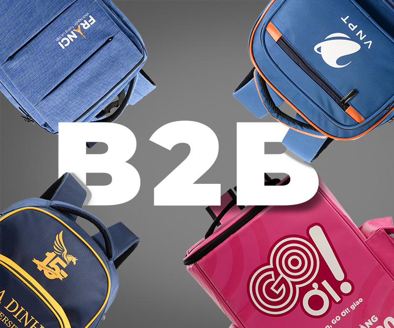 Thiết kế, sản xuất  balo, túi xách theo yêu cầu số lượng lớn cho các doanh nghiệp 