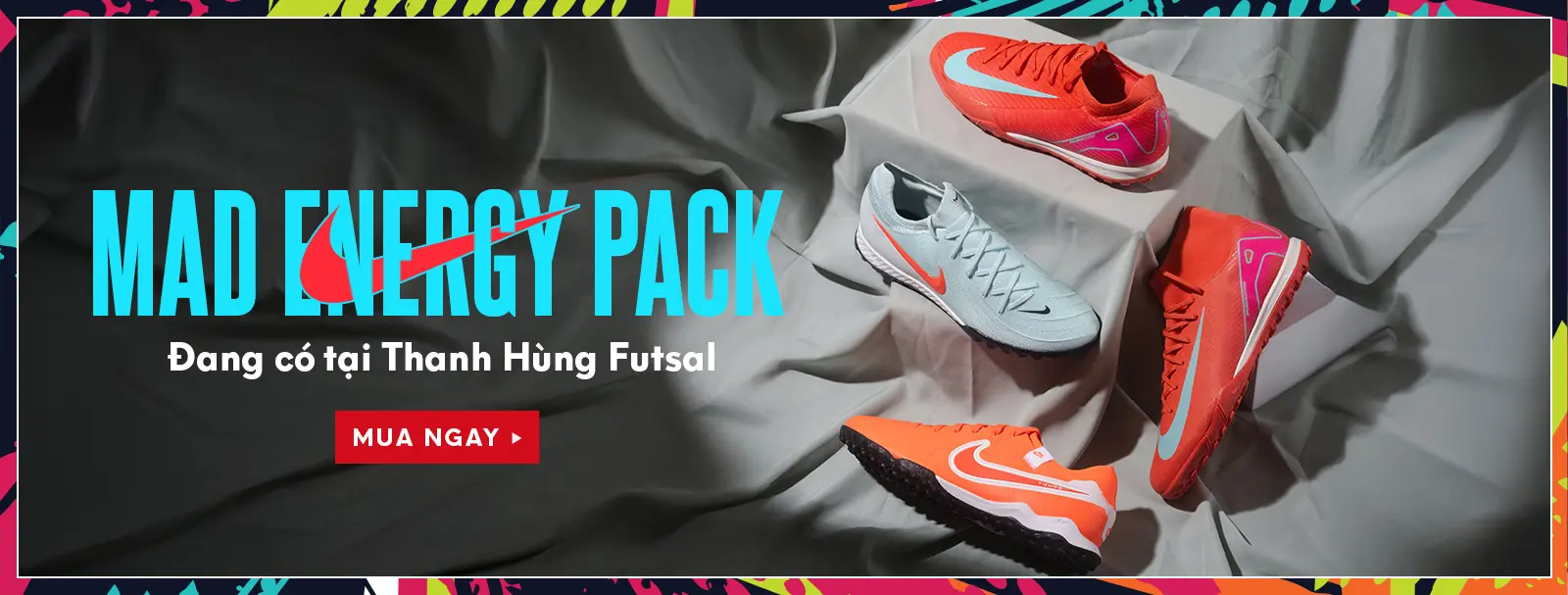 Giày đá bóng Nike Mad Energy Pack