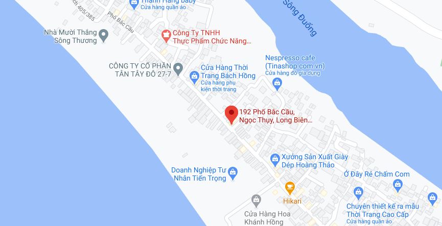 Địa chỉ 192 Phố Bắc Cầu - Ngọc Thụy - Long Biên - Hà Nội.