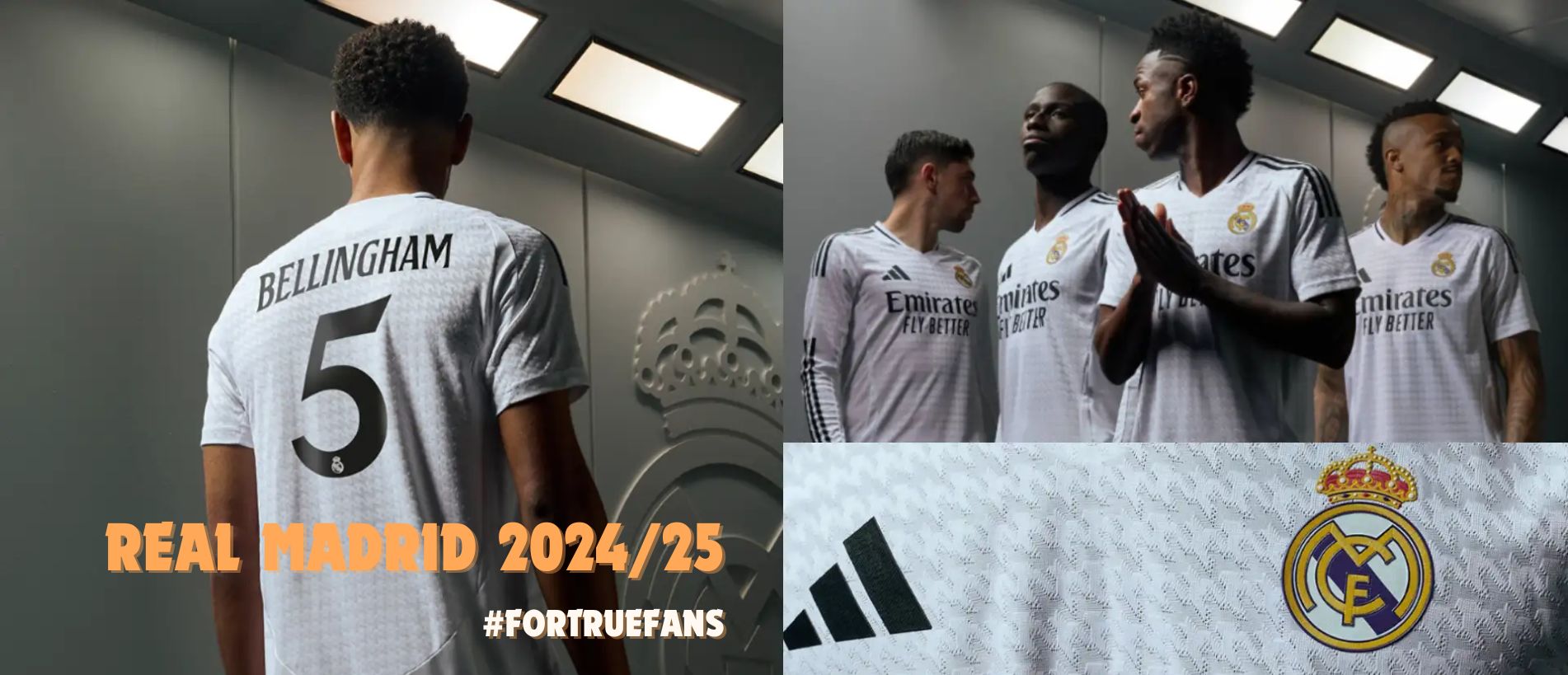 REAL MADRID HOME JERSEY 2024 25