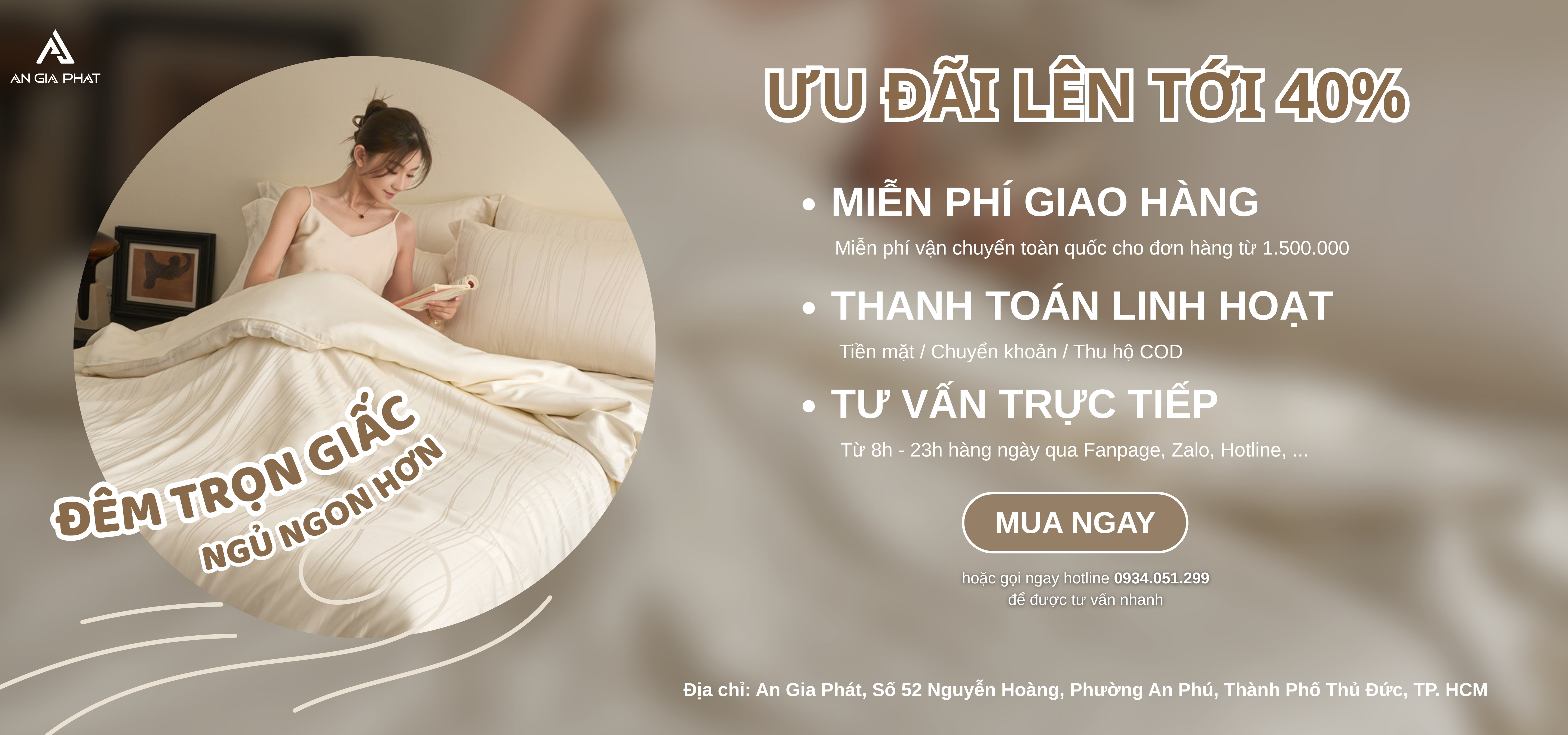 Chăn ga gối cao cấp - Chăm chút cho từng giấc ngủ êm ái