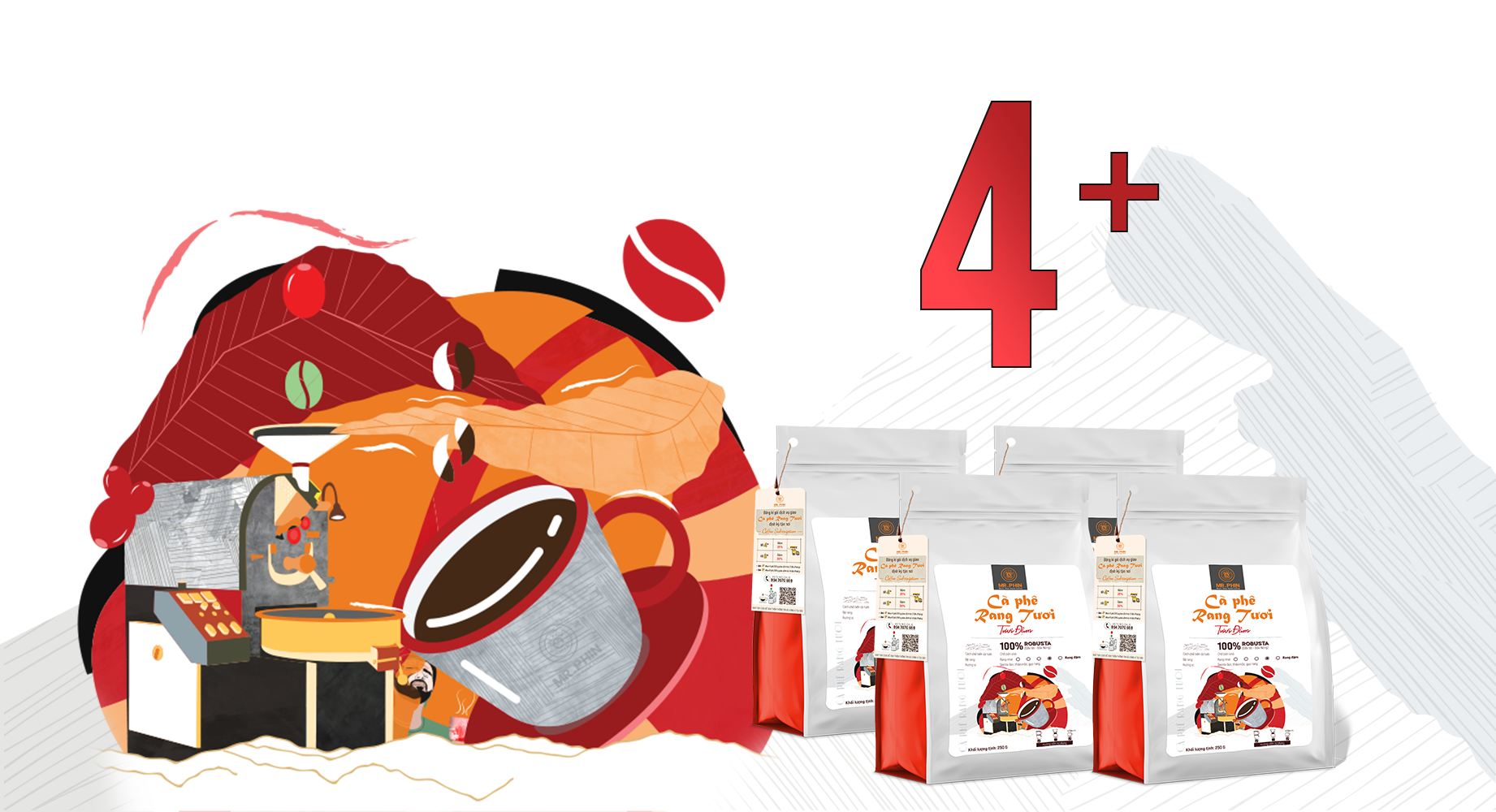 Combo Tươi Đậm 4+